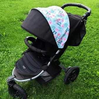 Sluneční clona na stříšku britax - ptáčci