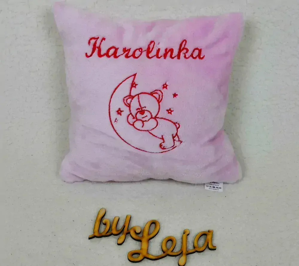 Fleecový polštářek se jménem a obrázkem