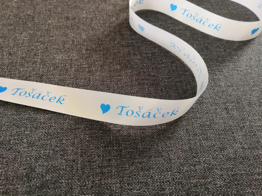 Dárková stuha s Vaším textem na přání