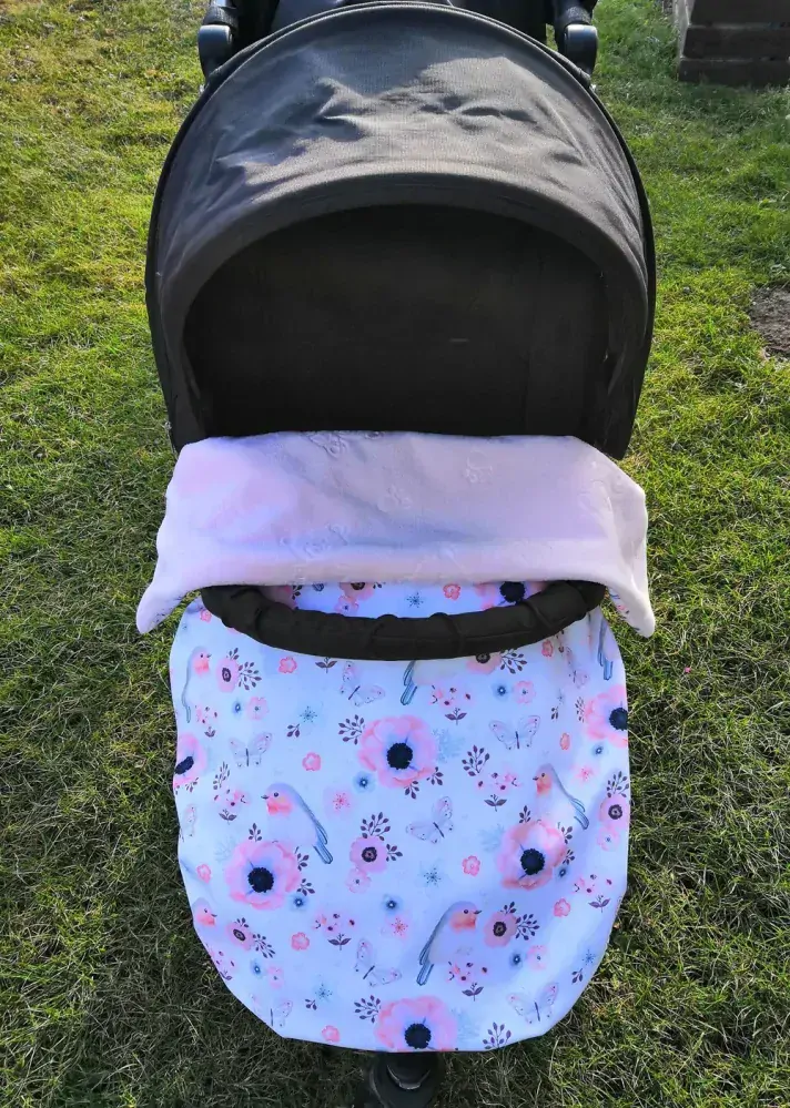 Nepadací deka ze softshellu a beránka na míru