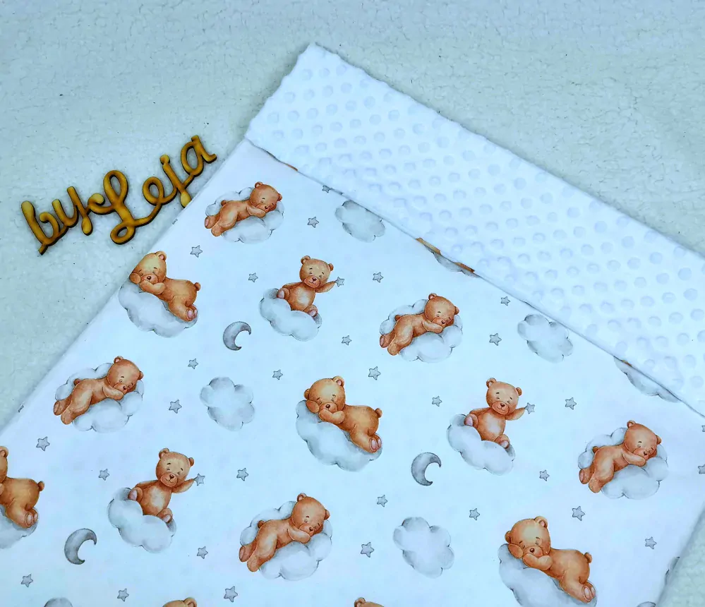 Letní deka - bavlna + minky- výběr z variant