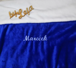 Maxi deka pro dospělé a větší děti se jménem 180x150